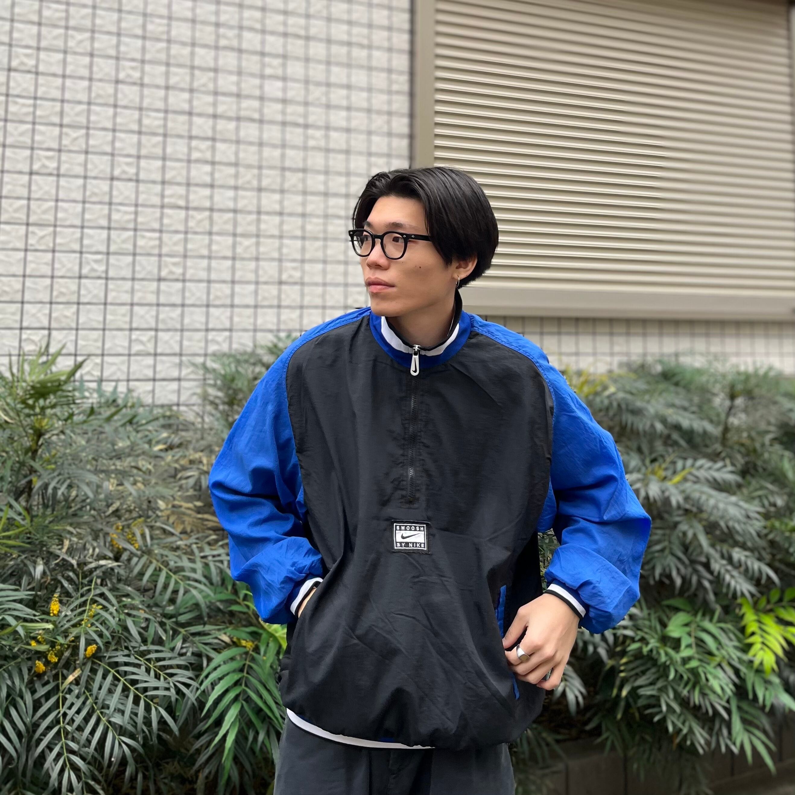 size:L【 NIKE 】ナイキ スウォッシュ ナイロンジャケット ハーフ ...