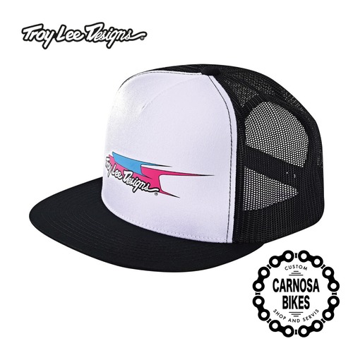 【Troy Lee Designs】SNAPBACK AERO [スナップバック エアロ] Black/White