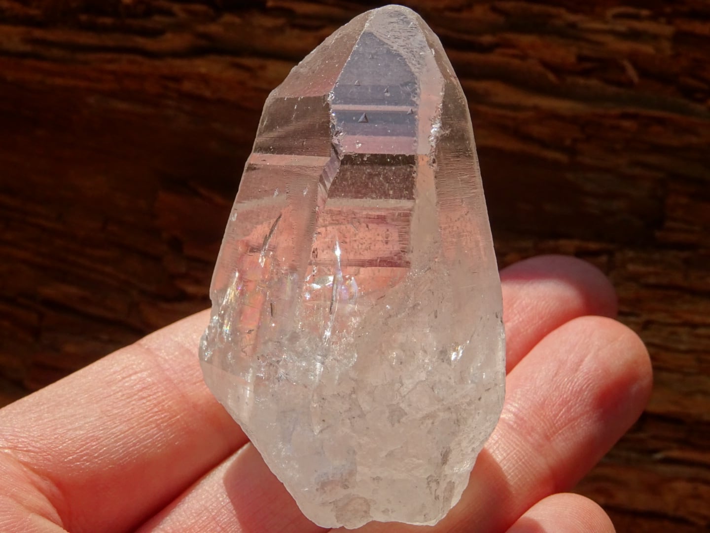 ロシア   ノヴァヤゼムリャ産水晶  No8 ロシア水晶 | 虹石屋