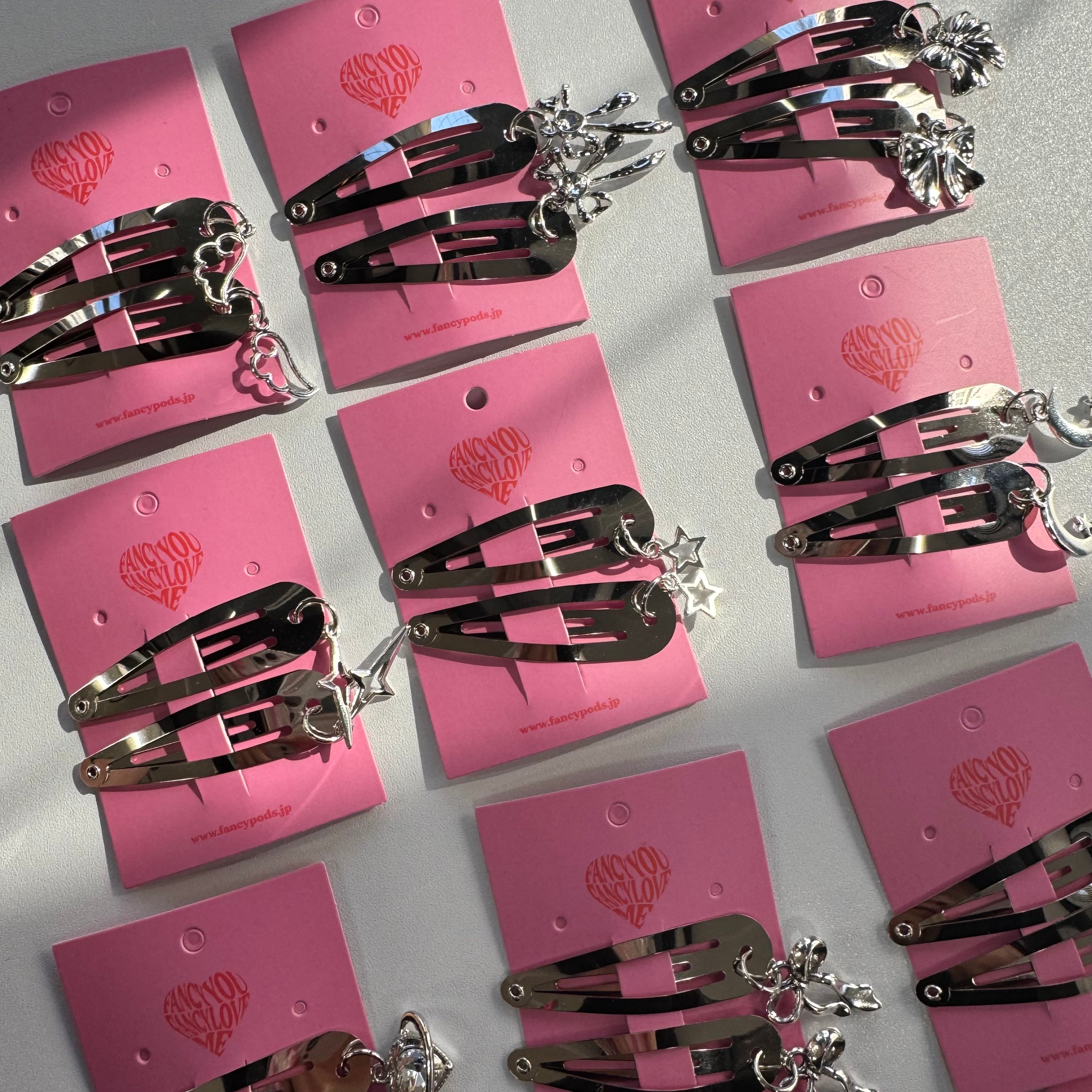 ꒰ fancymade ꒱ hairpin #09 (2個set) | fancypods 팬시폿즈