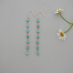 long pierce ターコイズ×14kgf