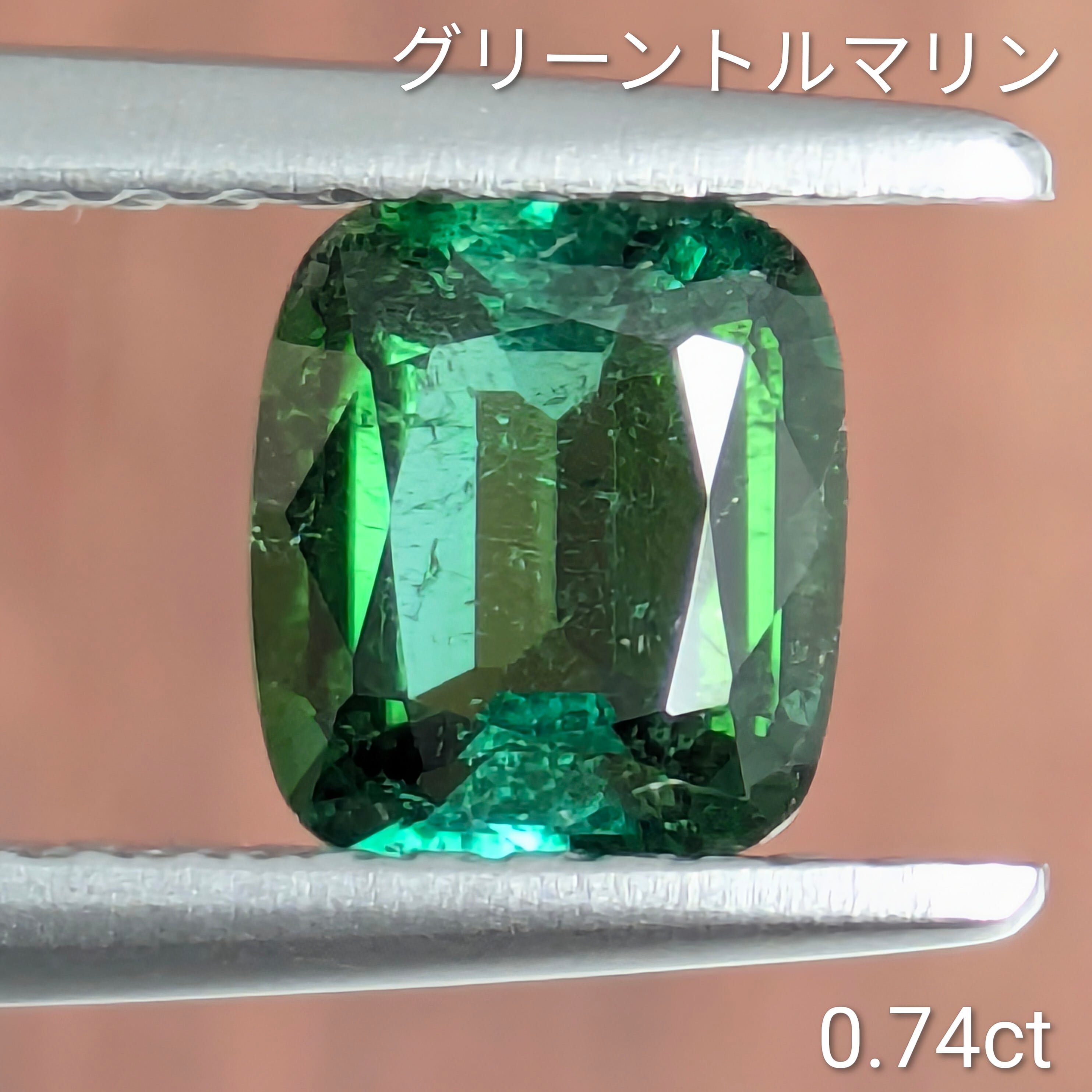 グリーントルマリンルース 【0.74ct】 PRO208642 | Gem's Subculture