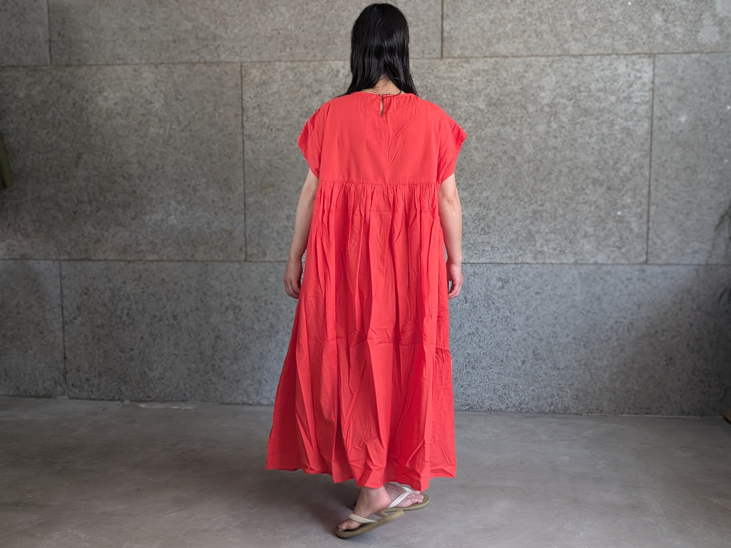 ピンタックワンピース （Lady's） | インド綿の洋服 | inoya | Basic