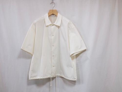 DIGAWEL” Coach S/S Shirt jacket White”