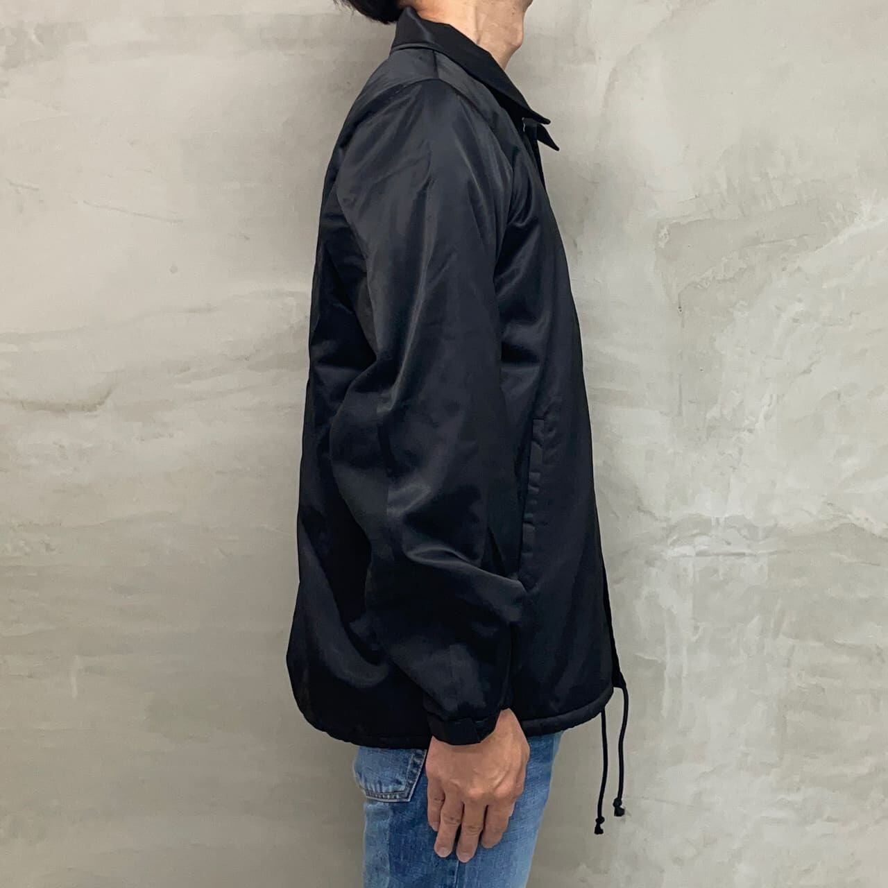 COACH JACKET / BLACK | BLUE SAKURA JEANS 公式サイト COACH JACKET / BLACK | BLUE SAKURA JEANS 公式サイト