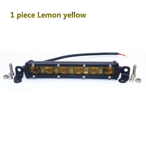 車 汎用 LED ワークライト バー スポット フォグ ランプ オフロード