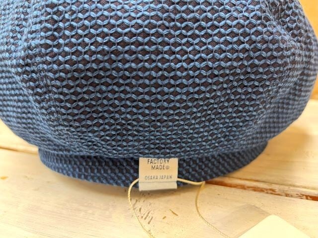 The Factory Made Sashiko Beret (ファクトリーメイド 刺し子ベレー