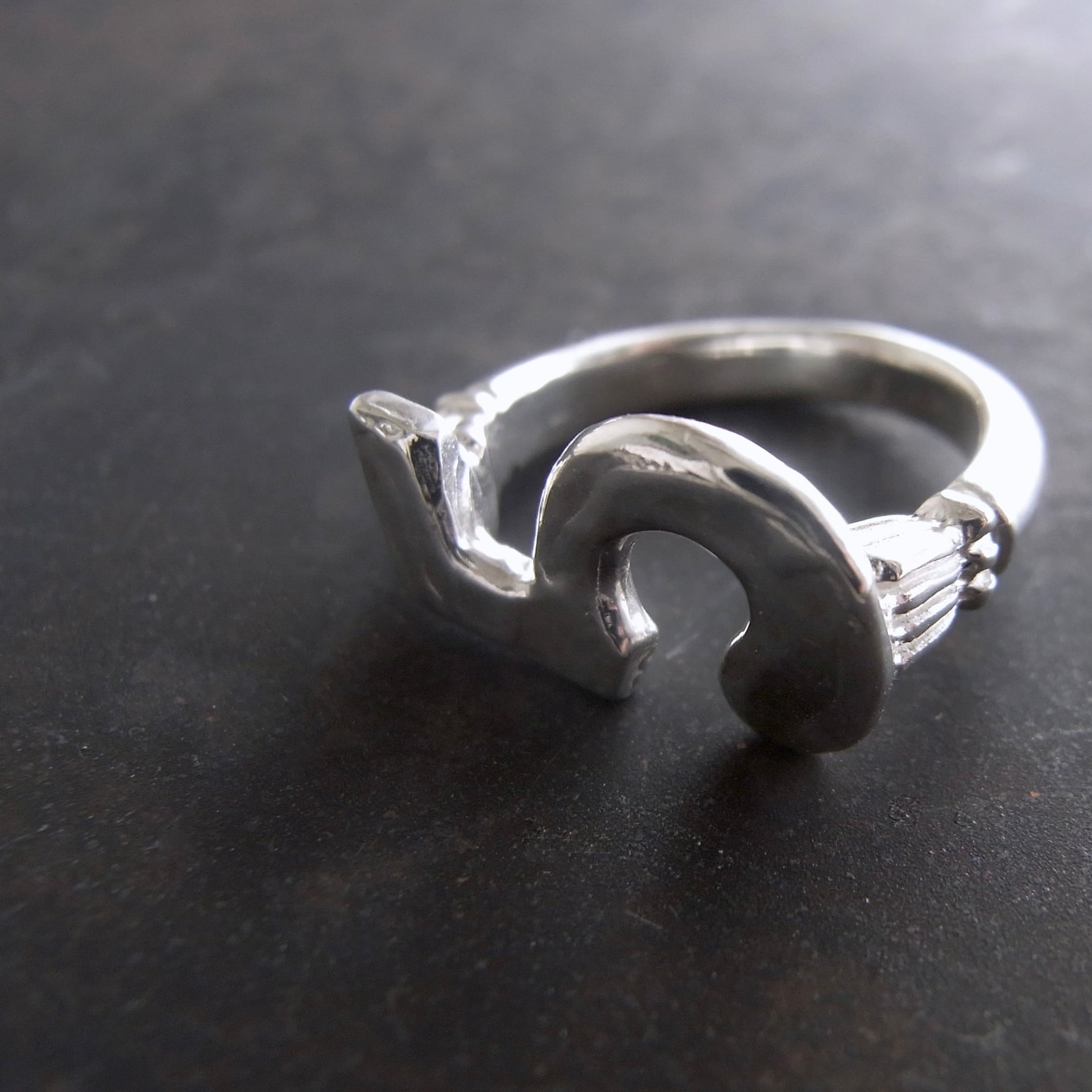 Numero Pinky Ring／数字5のピンキーリング／S | Mano Pigra