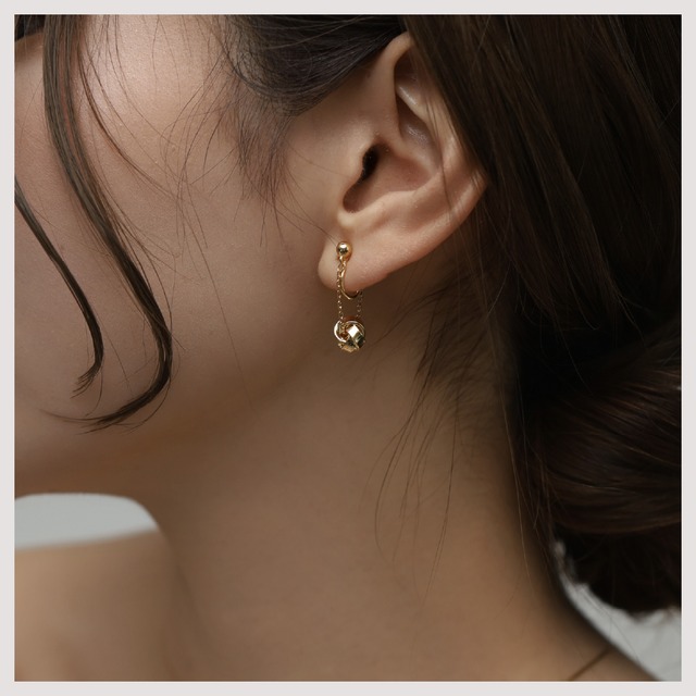 Earring/Pierce -Gold/Silver-