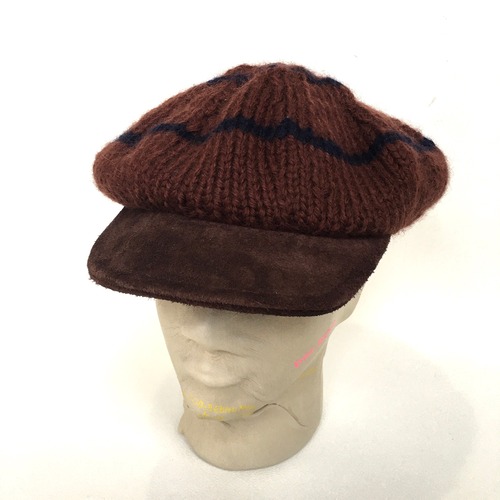 Hand Made 8 panels Knit Casquette