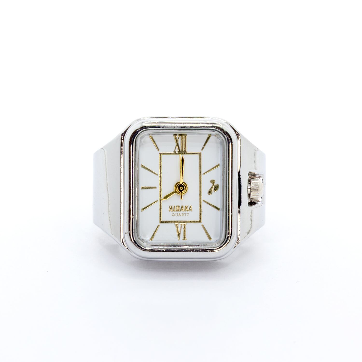 HIDAKA 26AW LEGACY RING WATCH (SILVER/WHITE)