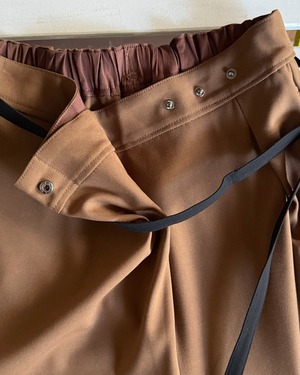 【SIWALY fluid WOMEN】WRAPPED PANTS