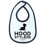 翌日発送　HOOD STYLERS BABY LOGO よだれかけ ブルー