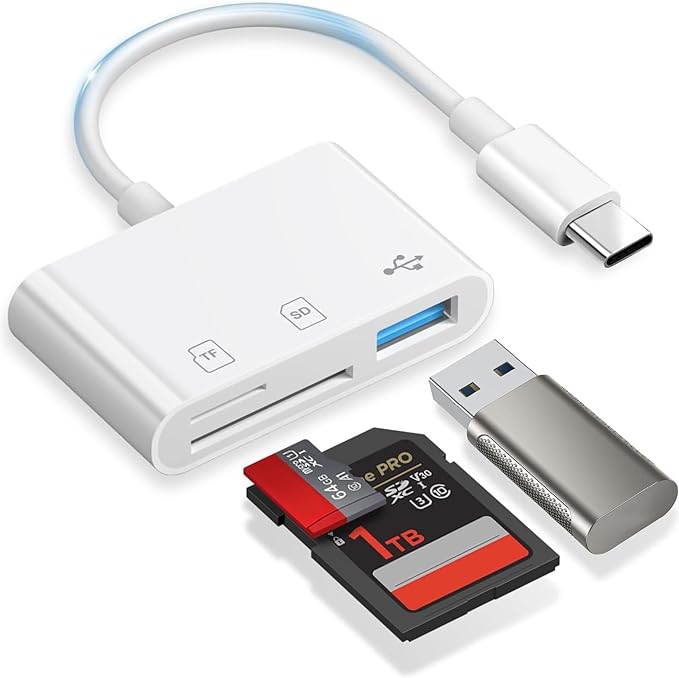 2025最新型】SD カードリーダー type-c メモリ/カメラ/TF カード