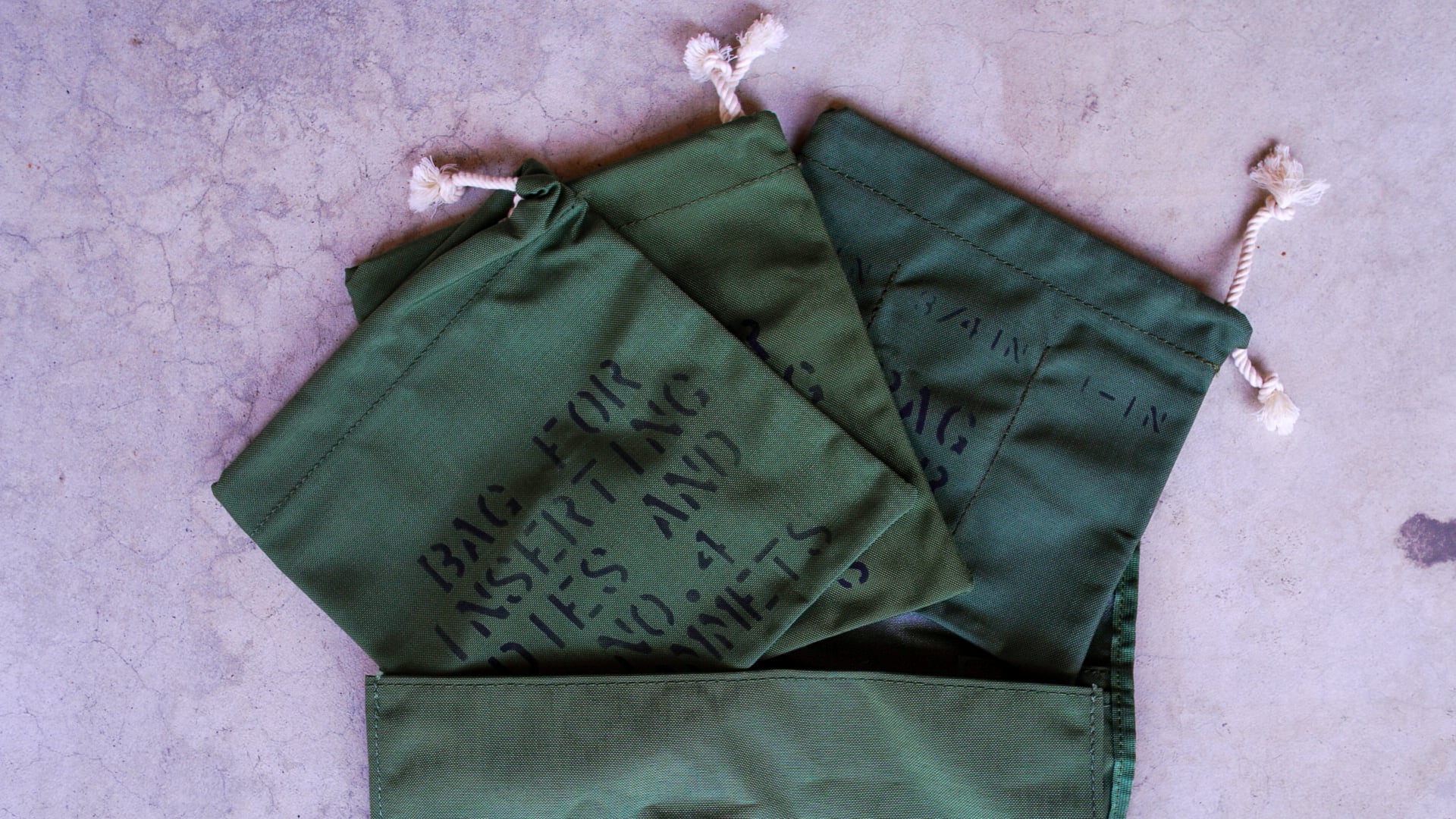 DEADSTOCK / 2011】アメリカ軍 テント リペア キット バッグ 《デッド