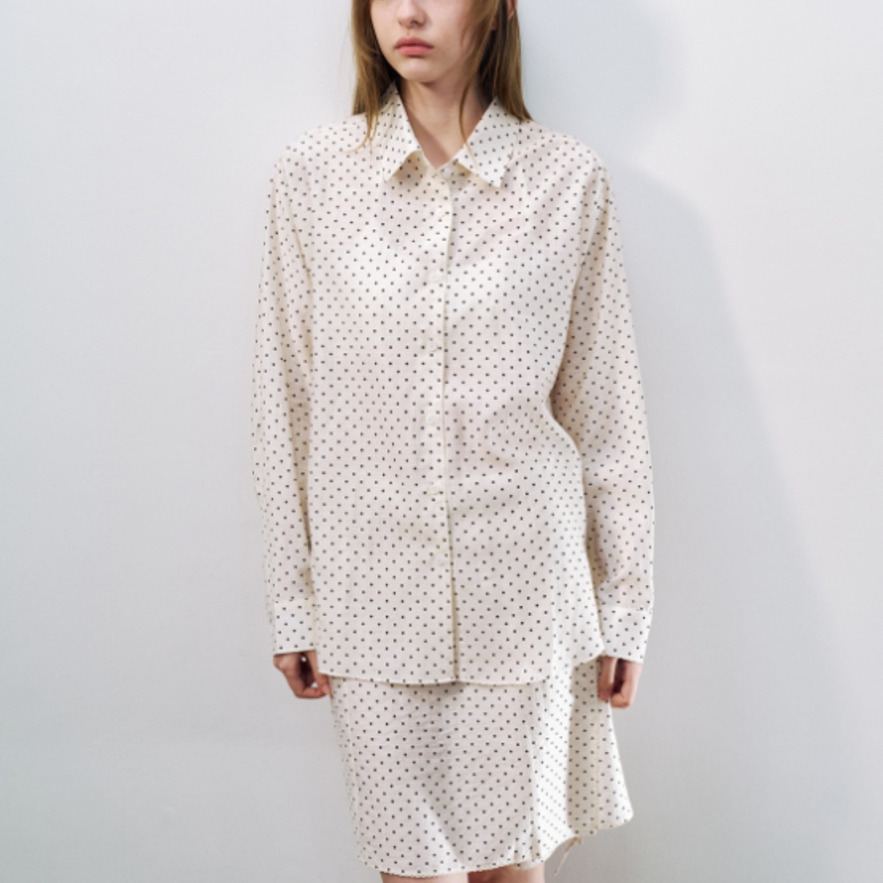Aérien Dot Blouse F0573