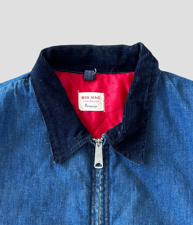 -BIG MAC- Vintage 70s Denim Work Jacket