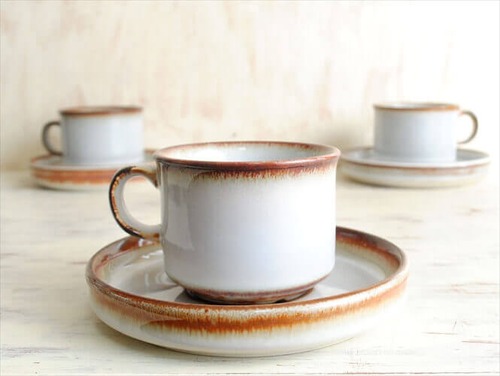 デンマーク製 SOHOLM sonja カップ&ソーサー スーホルム ソーニャ 北欧食器 北欧 ヴィンテージ アンティーク_220211 it1536