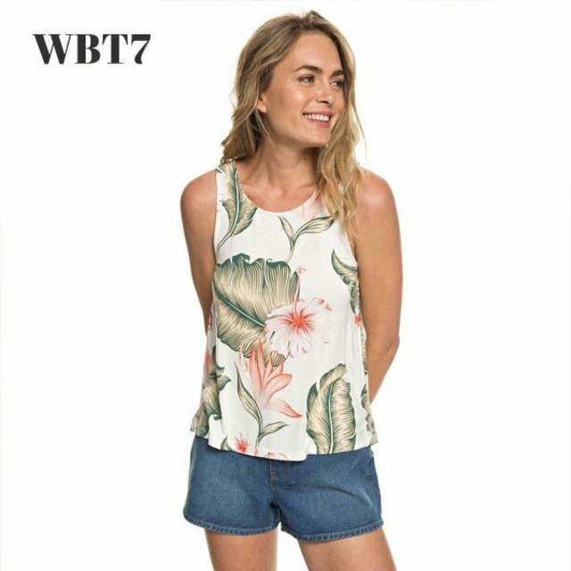 Grjkt ロキシー レディース タンクトップ 新作 ヨガ フィットネス スポーツ かわいい 人気 ブランド Roxy Vast Sky Beachdays Okinawa