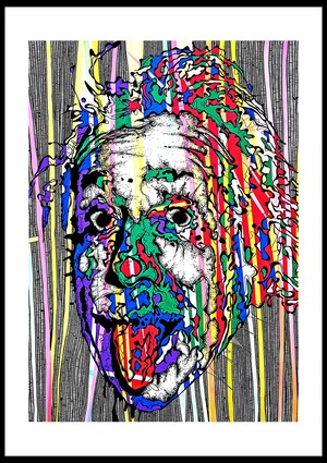 Einstein【Duplication】A2 印刷