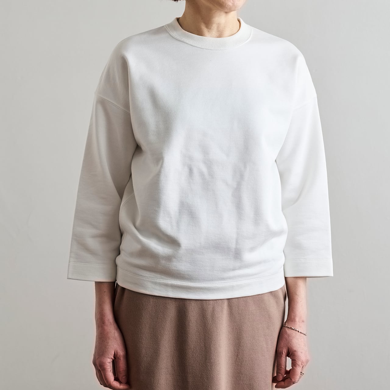 30%off】SLOANE スローン コットン7分袖カットソー SL7WーT307