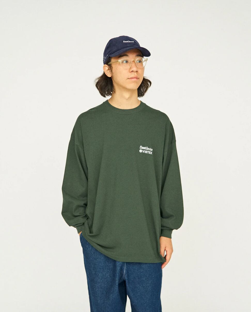 FreshService - VIBTEX for FreshService L/S CREW NECK TEE | HUMAN and THINGS