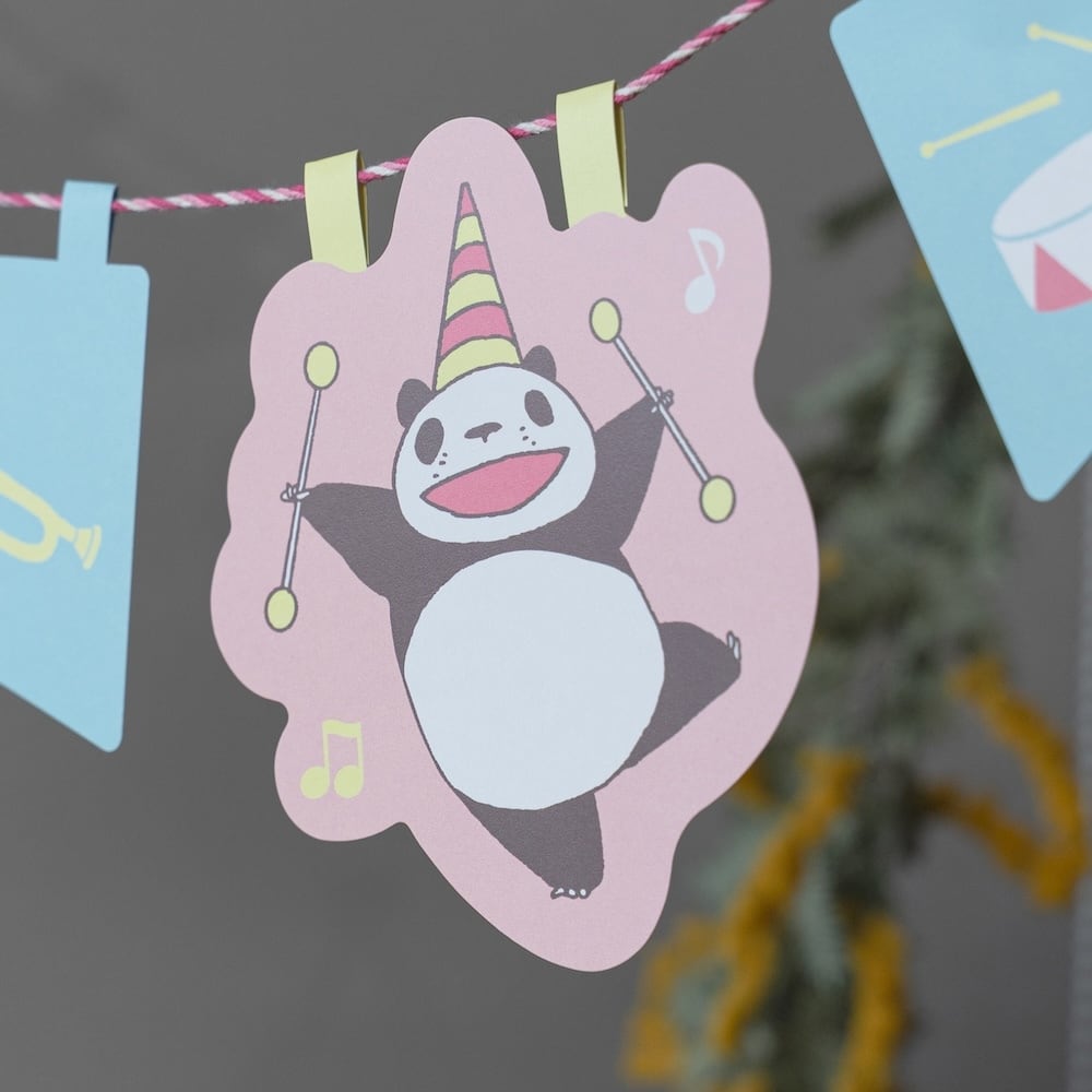 パンダ子 様 2点おまとめページ♡ありがとうございます パンダコパンダ ガーランド サーカス（3817） | すすのこ商店｜ジブリ