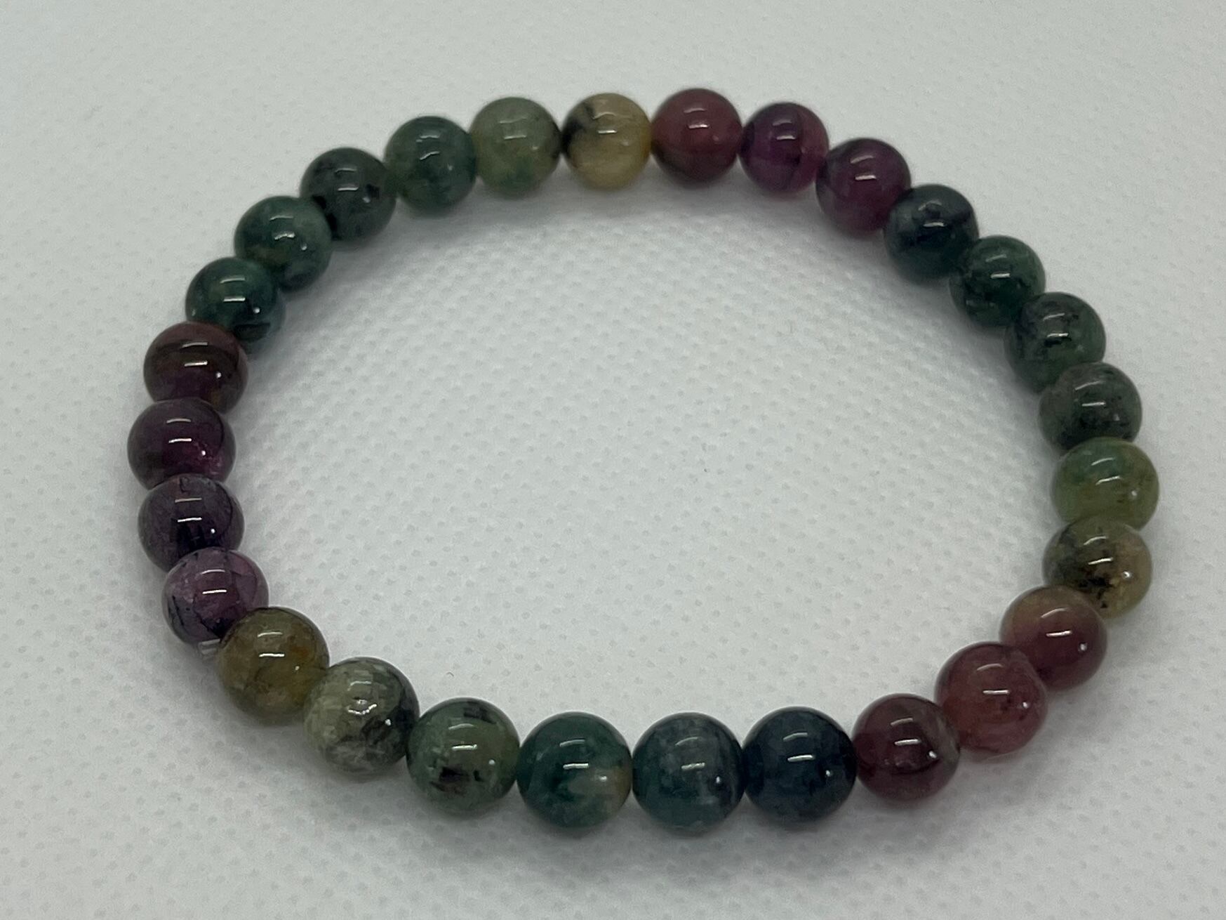 もぐみ様ご専用バイカラーフローライトリボン  ルビー  クンツァイトブレスレット 蛍石（種類（宝石）シトリン）の通販