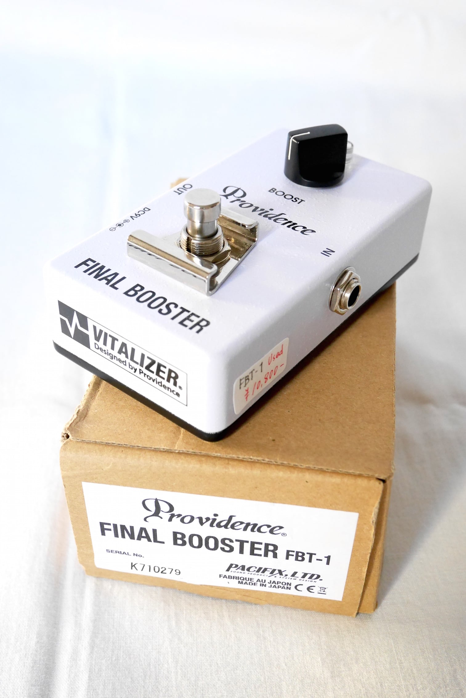 Providence FBT-1 FINAL BOOSTER | Guitar Shop FOOLS GOLD