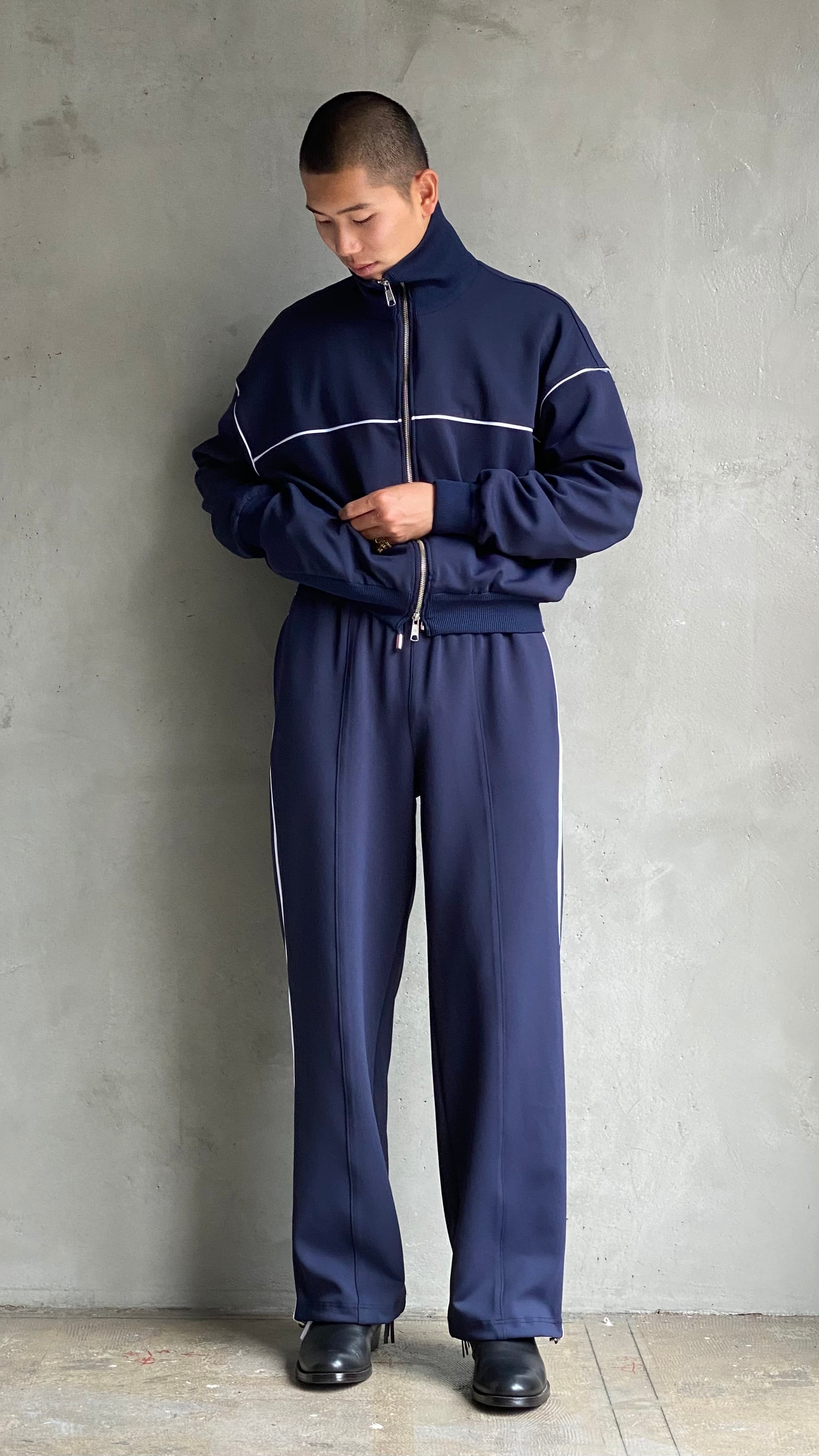 GEN IZAWA / Side line jersey pants 