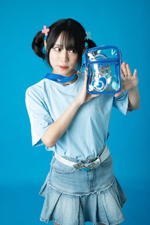 ∴ clear one's mind bag / blue