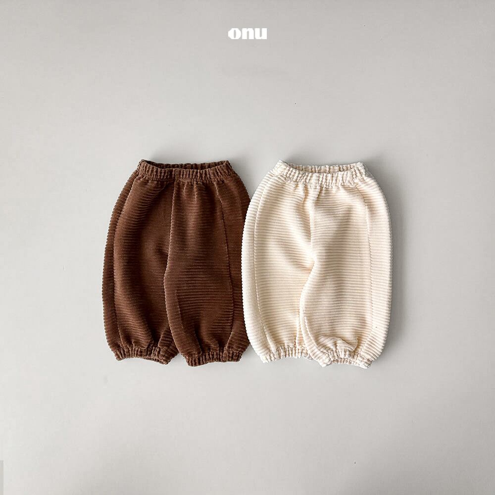 【予約】Thick Ribbed Pants