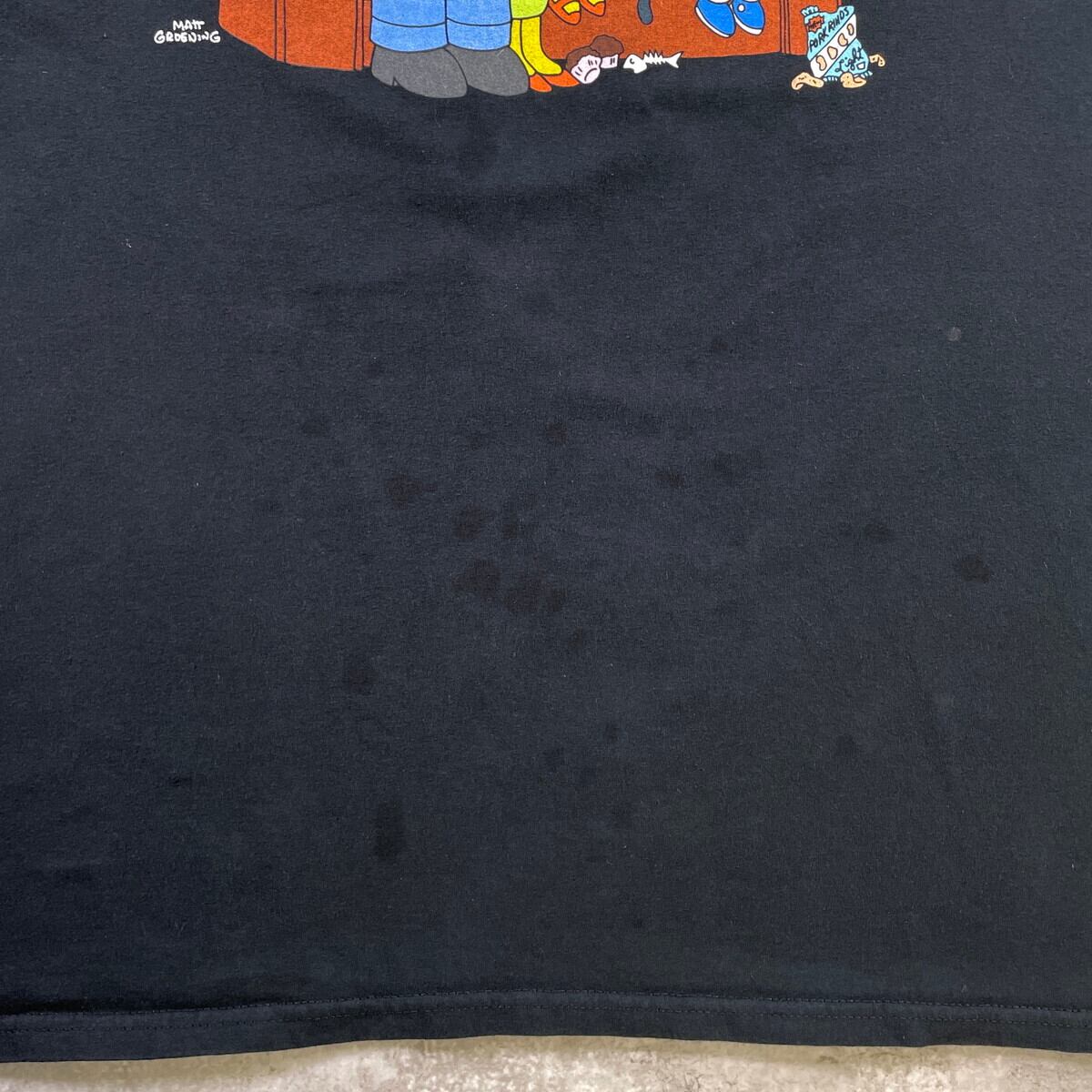 THE SIMPSONS シンプソンズ キャラクタープリントTシャツ メンズ2XL