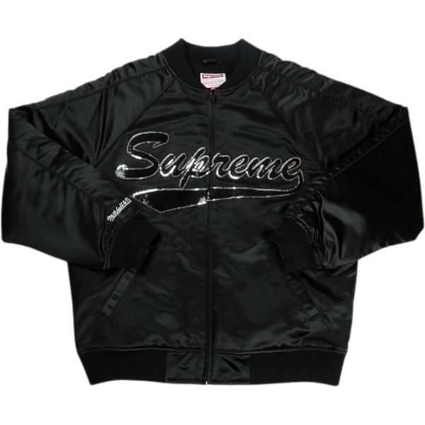 Size【M】 SUPREME シュプリーム ×Mitchell & Ness 21SS Sequin Logo