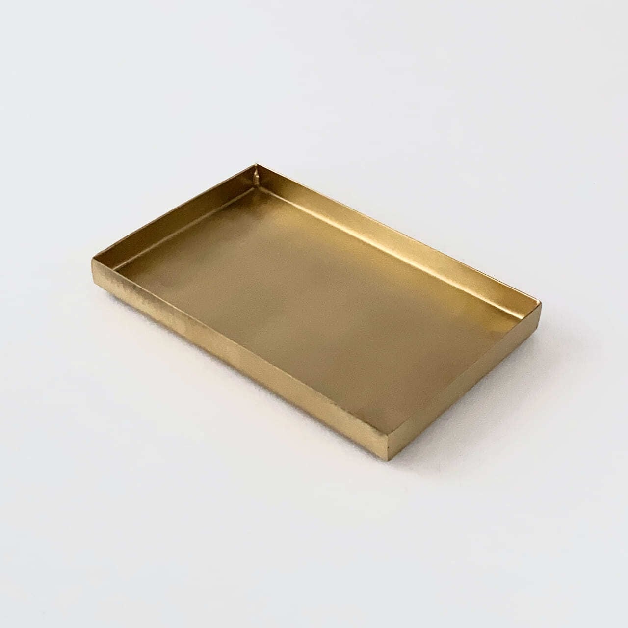 真鍮のトレイ 長方形 ブラストレイレクタングル / Brass Rectangle Tray