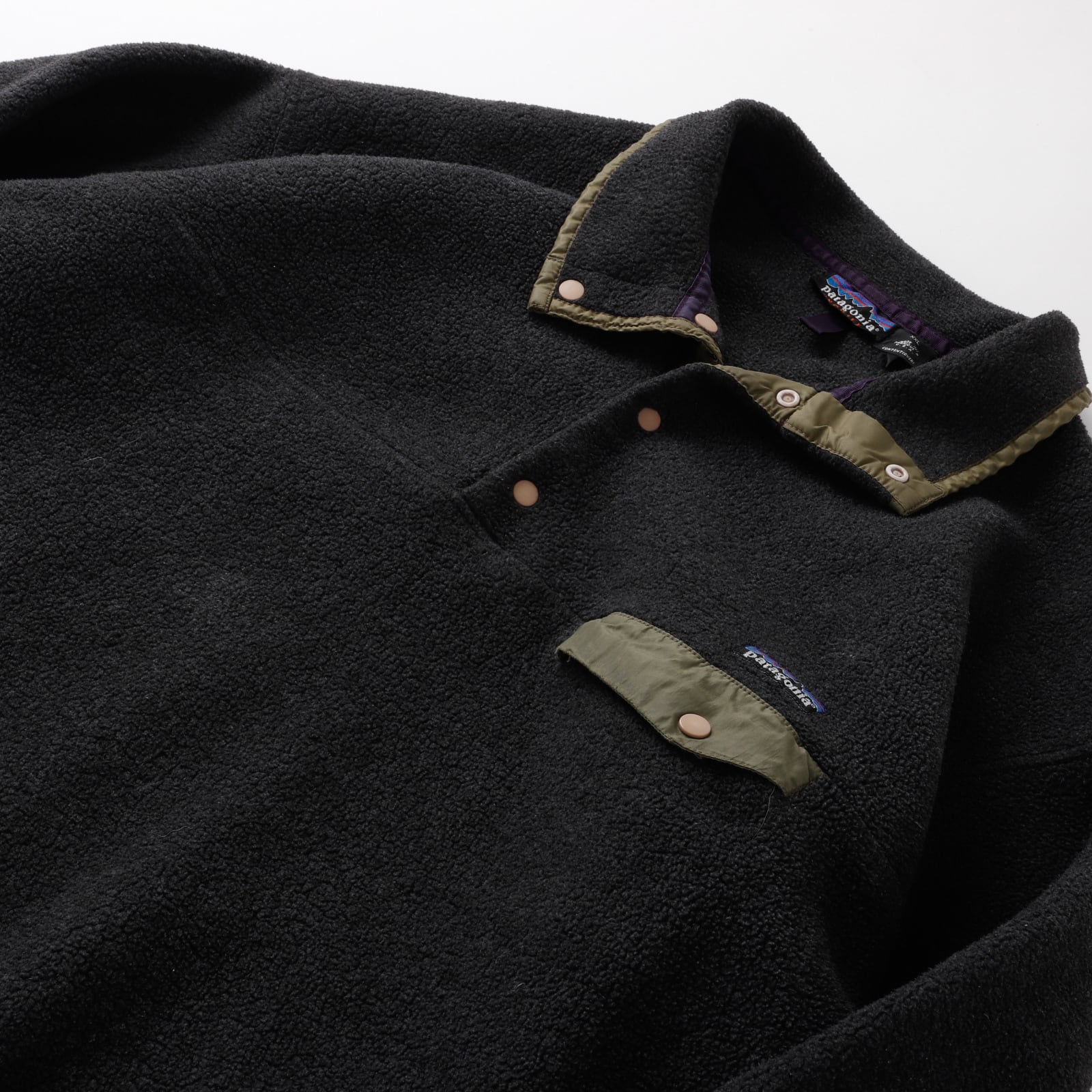 逸品】90s Patagonia fleece jacket SYNCHILLA SNAP-T made in USA