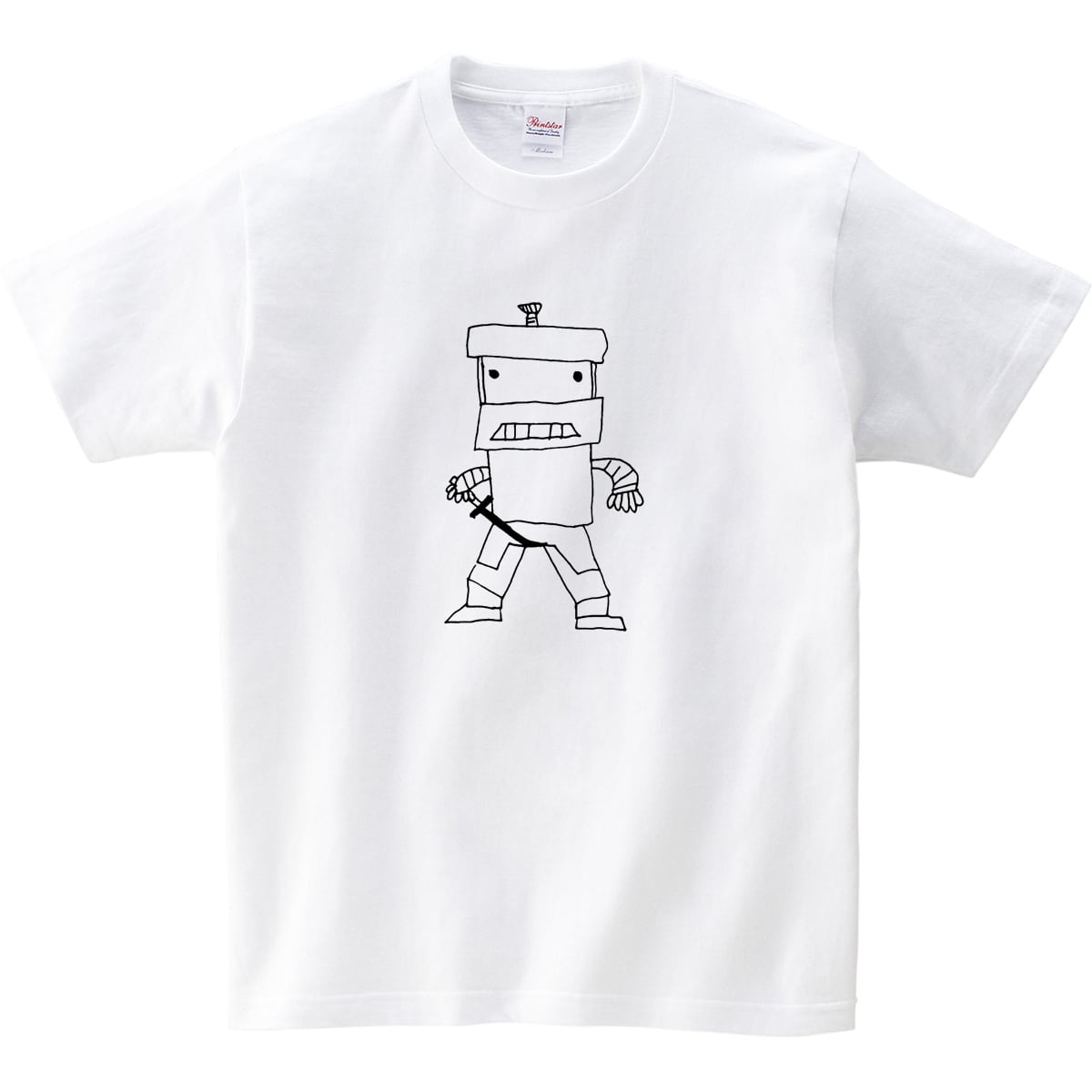 コスプレおサル侍 Tシャツ am67 SAMURAI おもしろい ゆるカワ イラスト