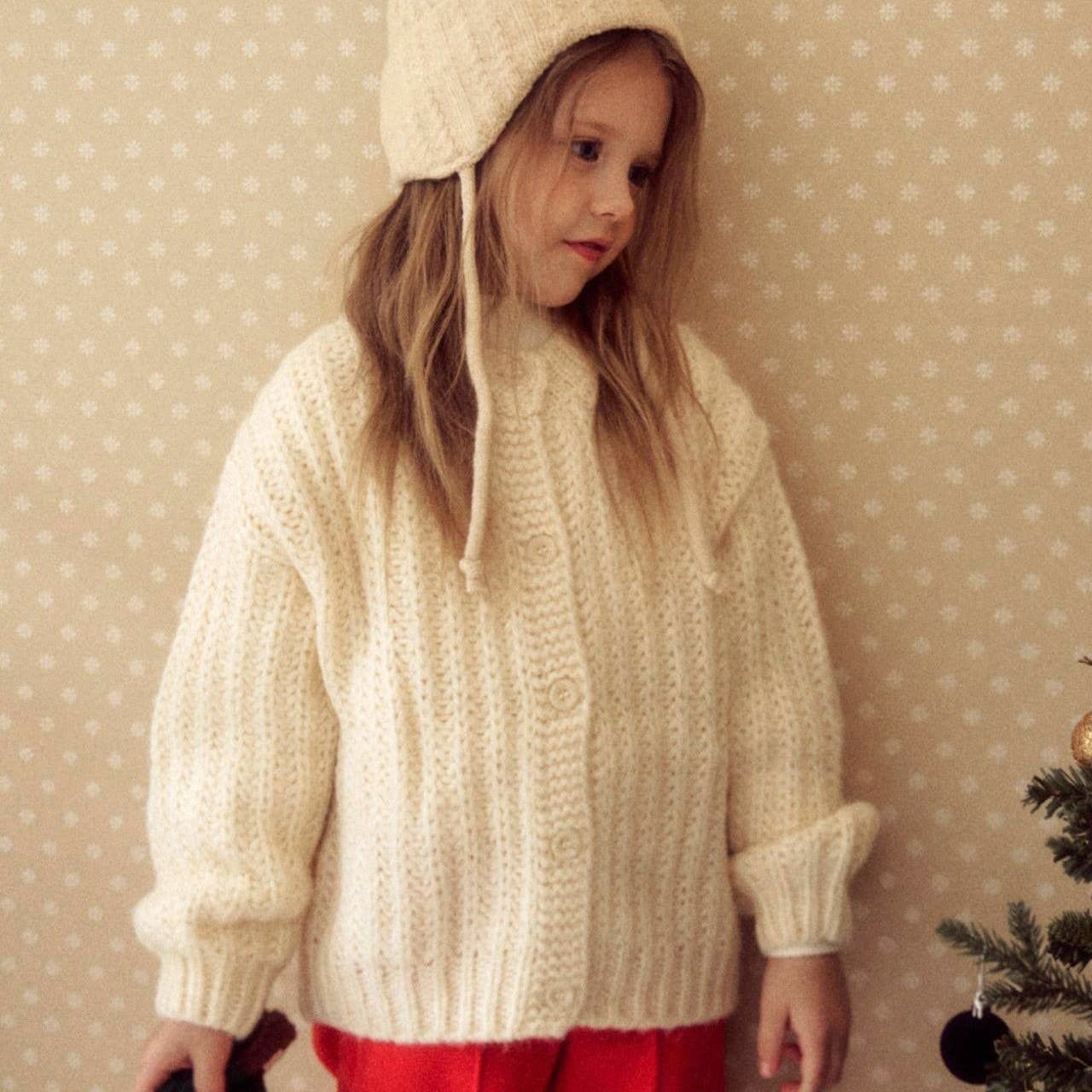 «予約»«ジュニアサイズあり» By MiMi スノーカーディガン