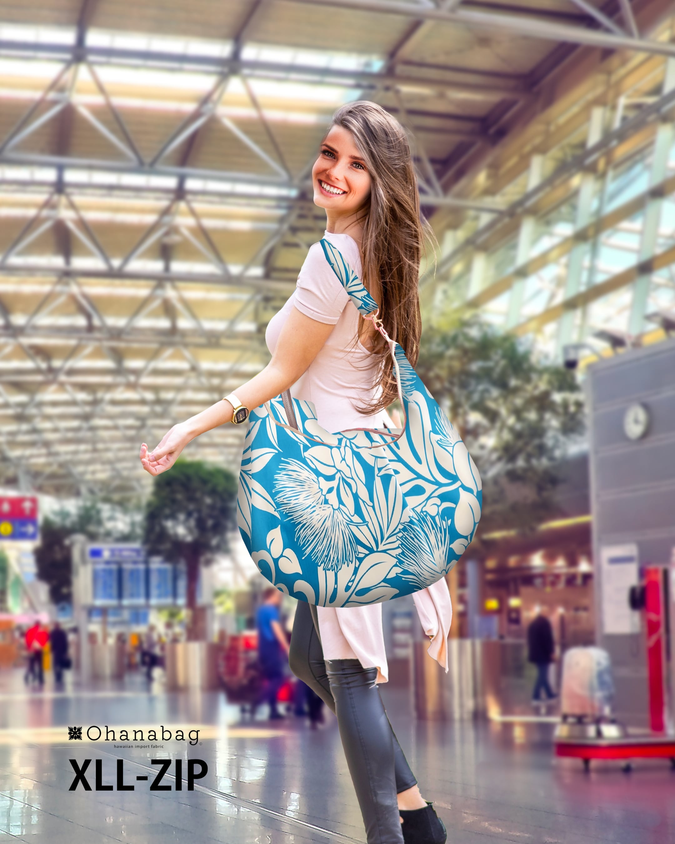 XLL-ZIP・ラウレア】Hawaiian Ohana Bag/ XLL-ZIP_034 | ohanabag