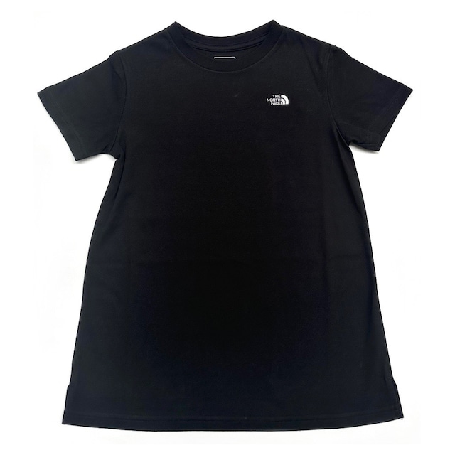 The North Face Girls S/S Onepiece Tee【100-140cm】Black