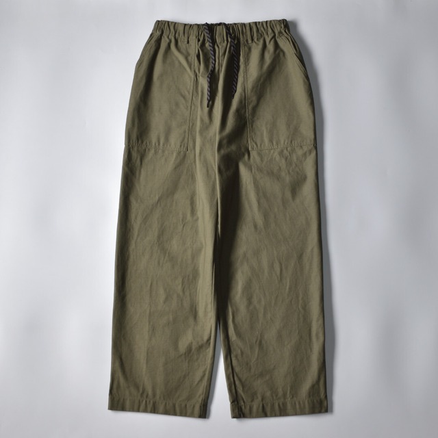 Manual Alphabet マニュアルアルファベット　BACK SATIN EASY BAKER PANTS　バックサテンイージーベイカーパンツ【送料無料】