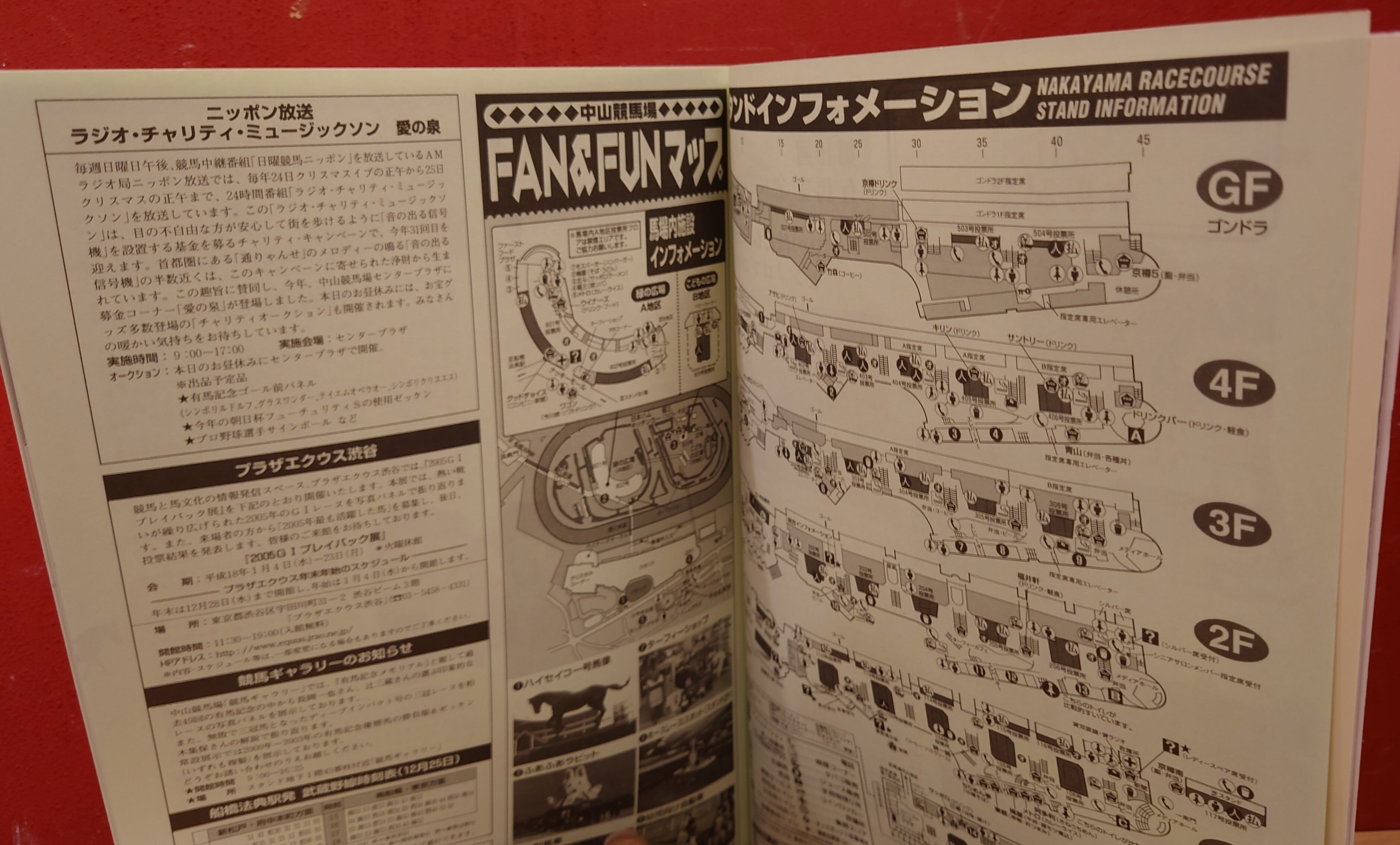 有馬記念G1 2005.12.25 レーシングプログラム（有馬記念50周年