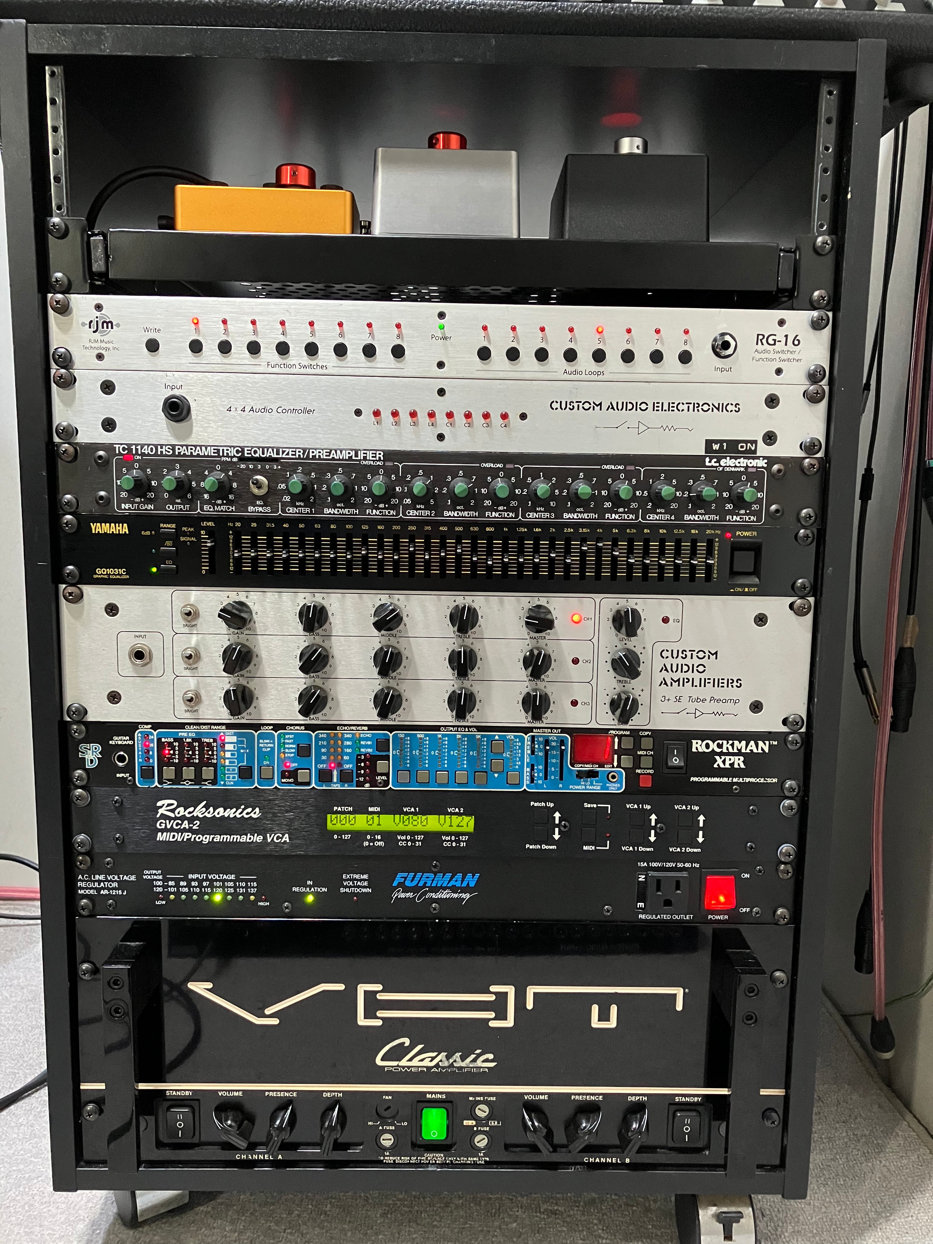 Rockman ラックマウントエフェクターセット Rockman ラックマウントエフェクターセット