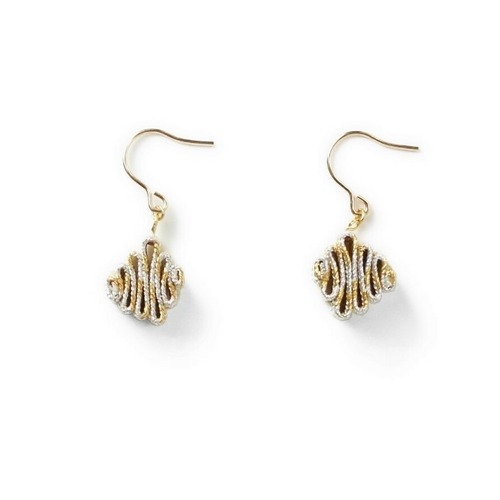 Zig-zag Pierced Earrings・Earrings(AC1824)