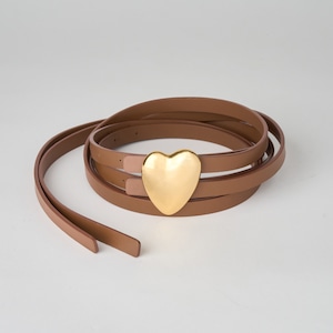 BELT HEART W13  GOLD