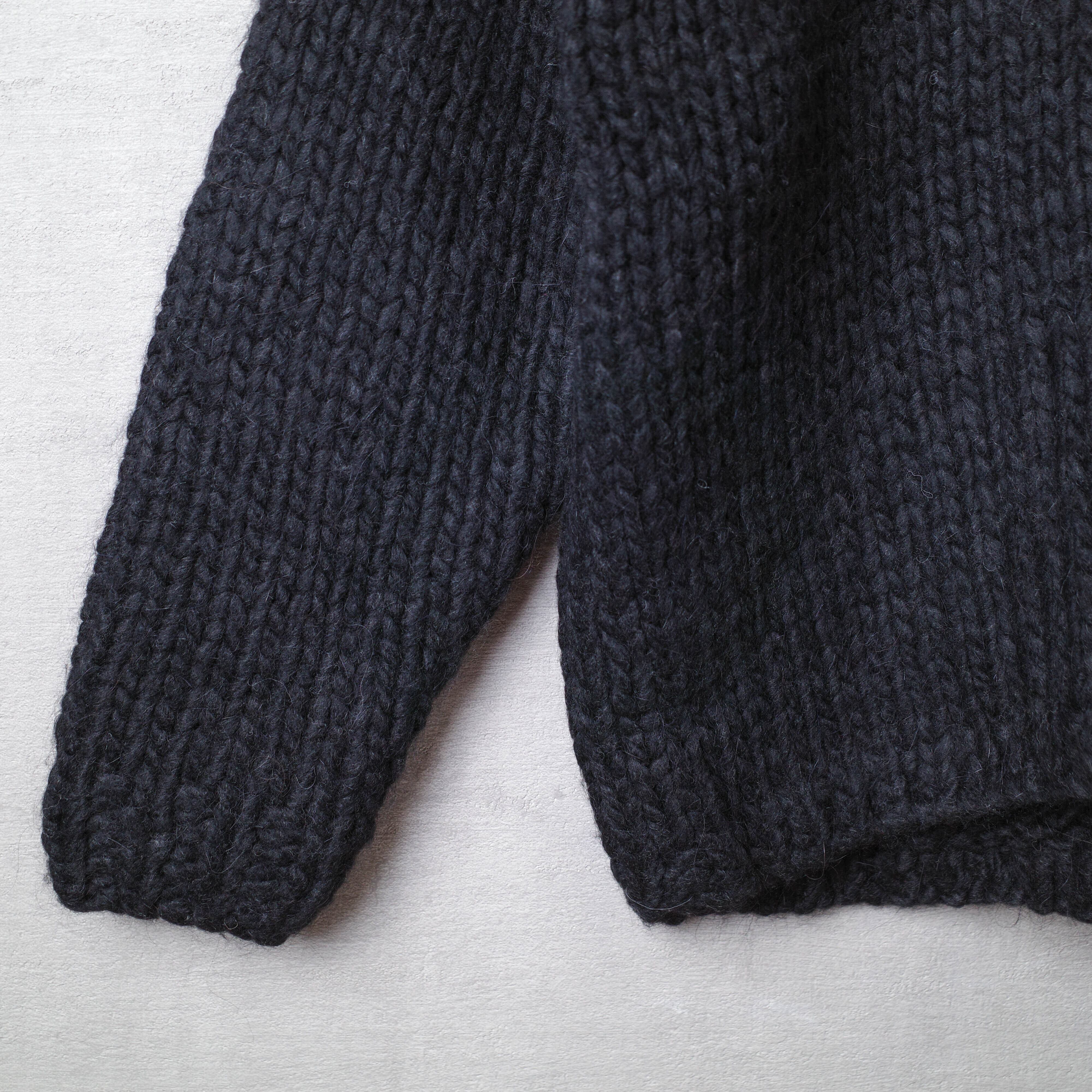 [NEW] LI HUA(ﾘｰﾌｧ)	LOW GAGE KNIT PULLOVER EOM-7719-B