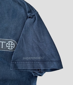 -INDEPENDENT- Vintage 90-00s Logo Print T-shirt