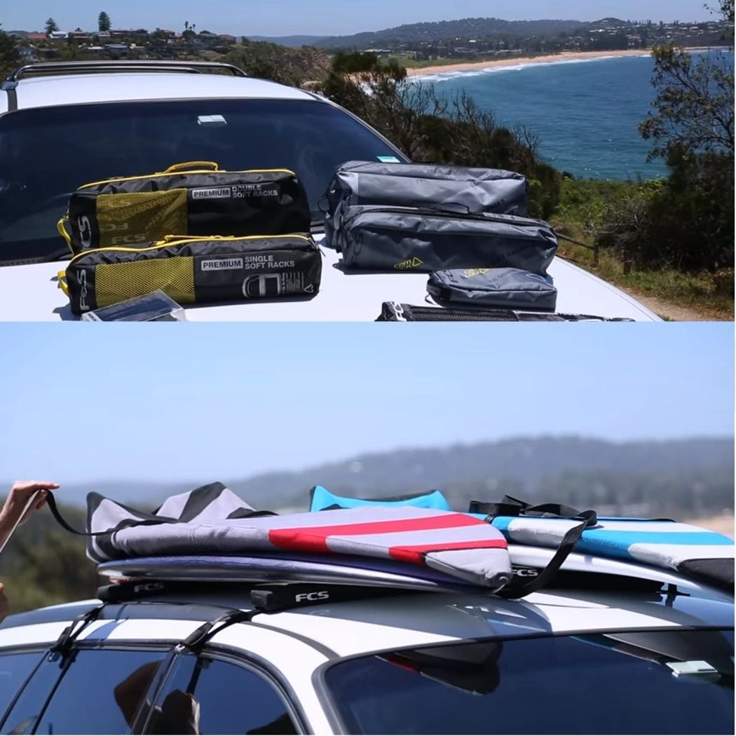サーフボード用ソフトルーフキャリア FCS製品 サーフキャリアの
