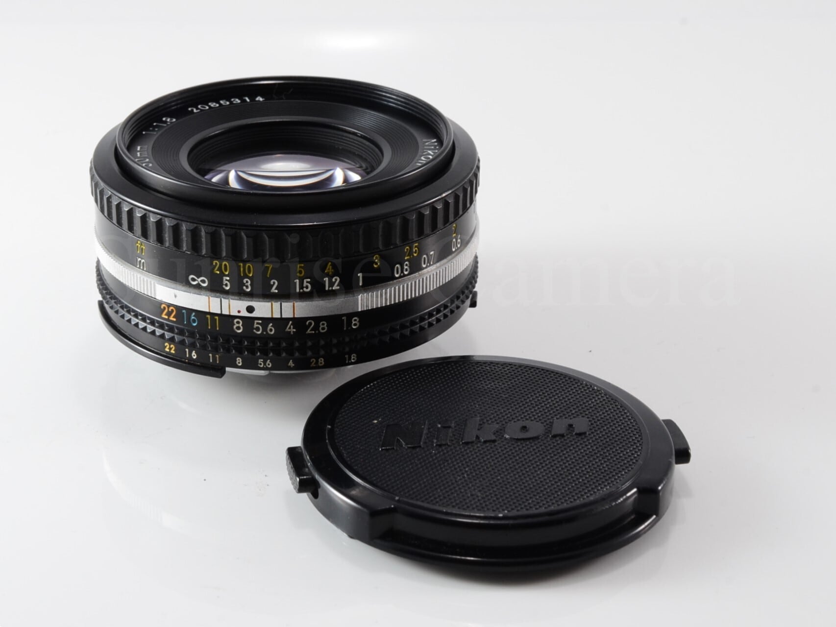 中古】Nikon Ai-s Nikkor 50mm F1.8 整備済 パンケーキレンズ ニコン