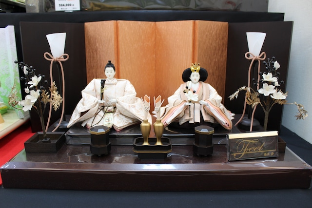 雛人形　HINA DOLL　[さくら刺繍収納]　cocoroシリーズ　数量限定作品